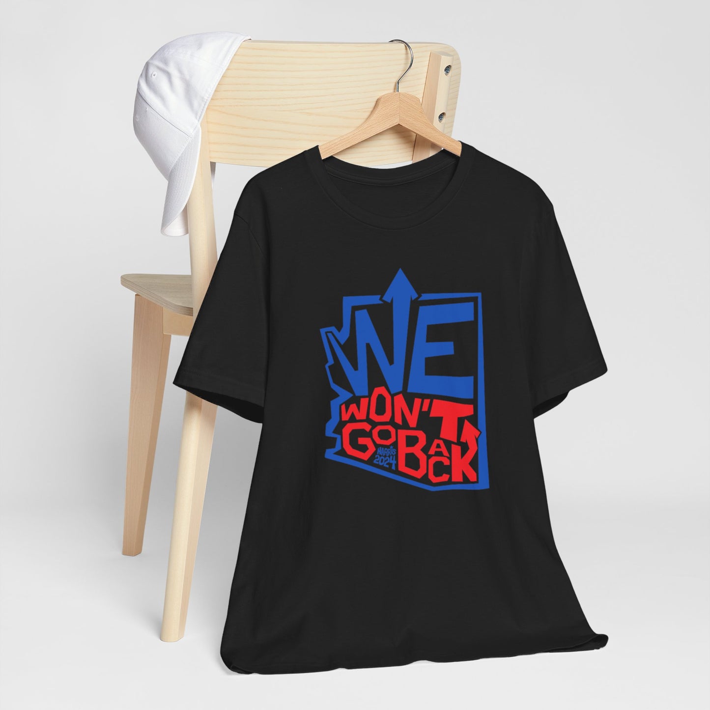 Kamala Harris 2024 (AZ) - We Won't Go Back Unisex Tee